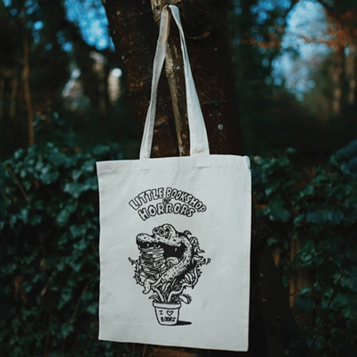 Picture of DEAL! Natural Screen Printed Tote Bags Nutshell