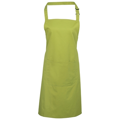 Picture of Screen Printed Pocket Bib Aprons