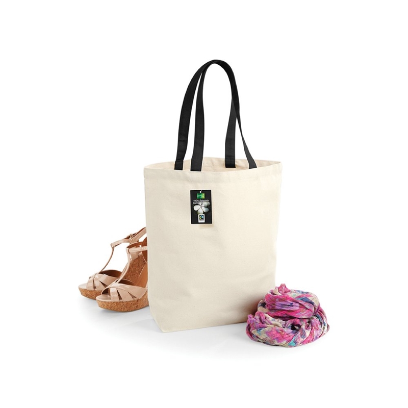 Picture of Screen Printed Fairtrade Cotton Camden Shopper Bags