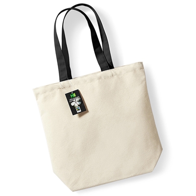 Picture of Screen Printed Fairtrade Cotton Camden Shopper Bags