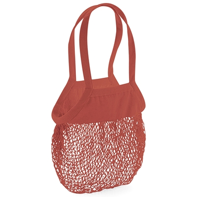 Picture of Embroidered Organic Cotton Mesh Grocery Bags