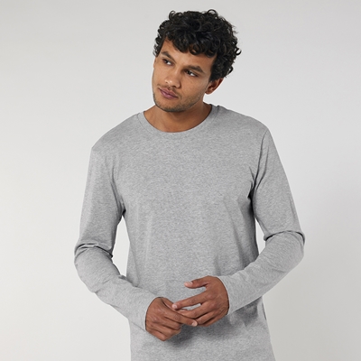 Picture of Stanley Stella Shuffler Organic Long-sleeve Round Neck T-Shirts