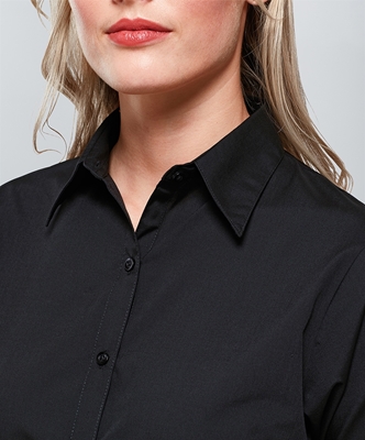 Picture of Premier Women's 3/4 Sleeve Poplin Blouse