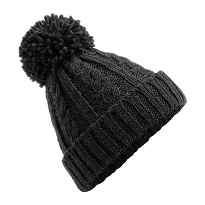 Picture of Beechfield Cable Knit Melange Beanies