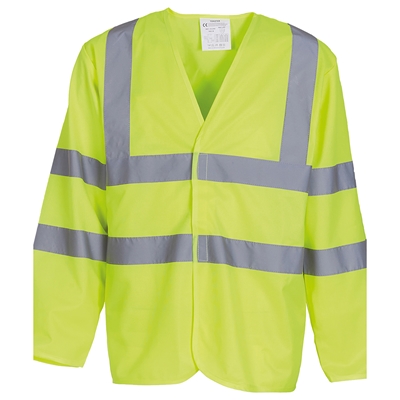 Picture of Yoko Hi-Vis Long Sleeved Waistcoat