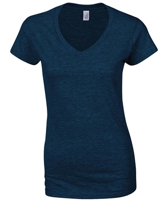 Picture of Gildan Softstyle Ladies V-Neck T-Shirts