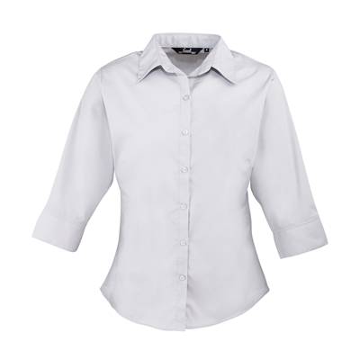 Picture of Premier Women's 3/4 Sleeve Poplin Blouse