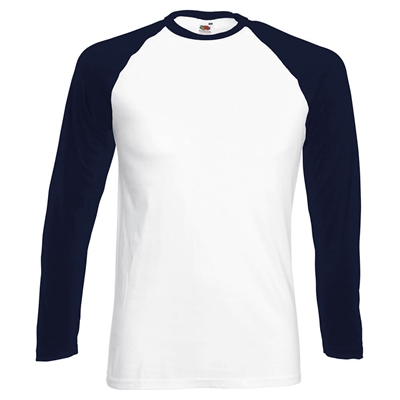 Picture of Fruit of the Loom Long-sleeve Baseball T-Shirts