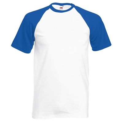 Picture of Fruit of the Loom Short-sleeve Baseball T-Shirts