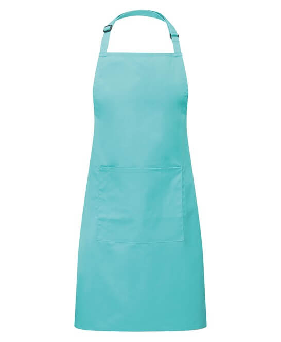 image of duck egg coloured apron