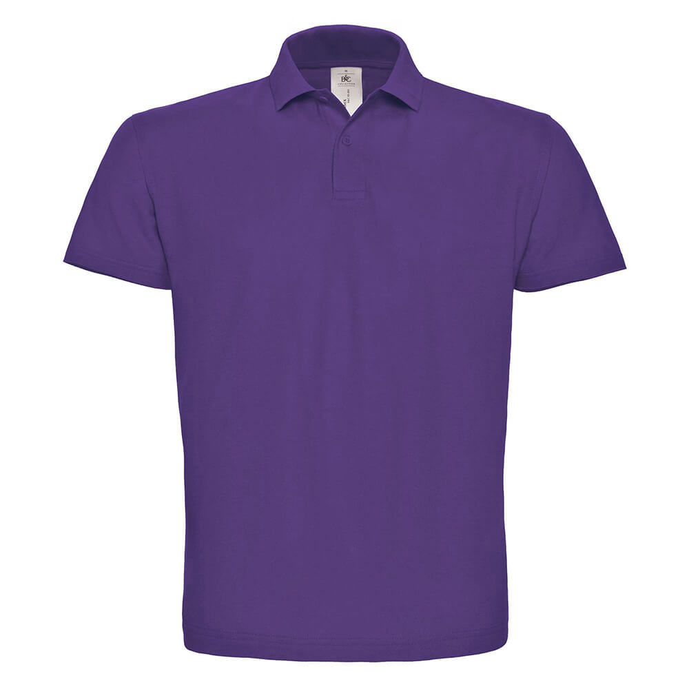 Image of purple polo shirt
